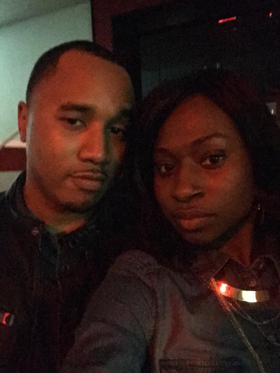 Josh's birthday night! Denim and leather!!!