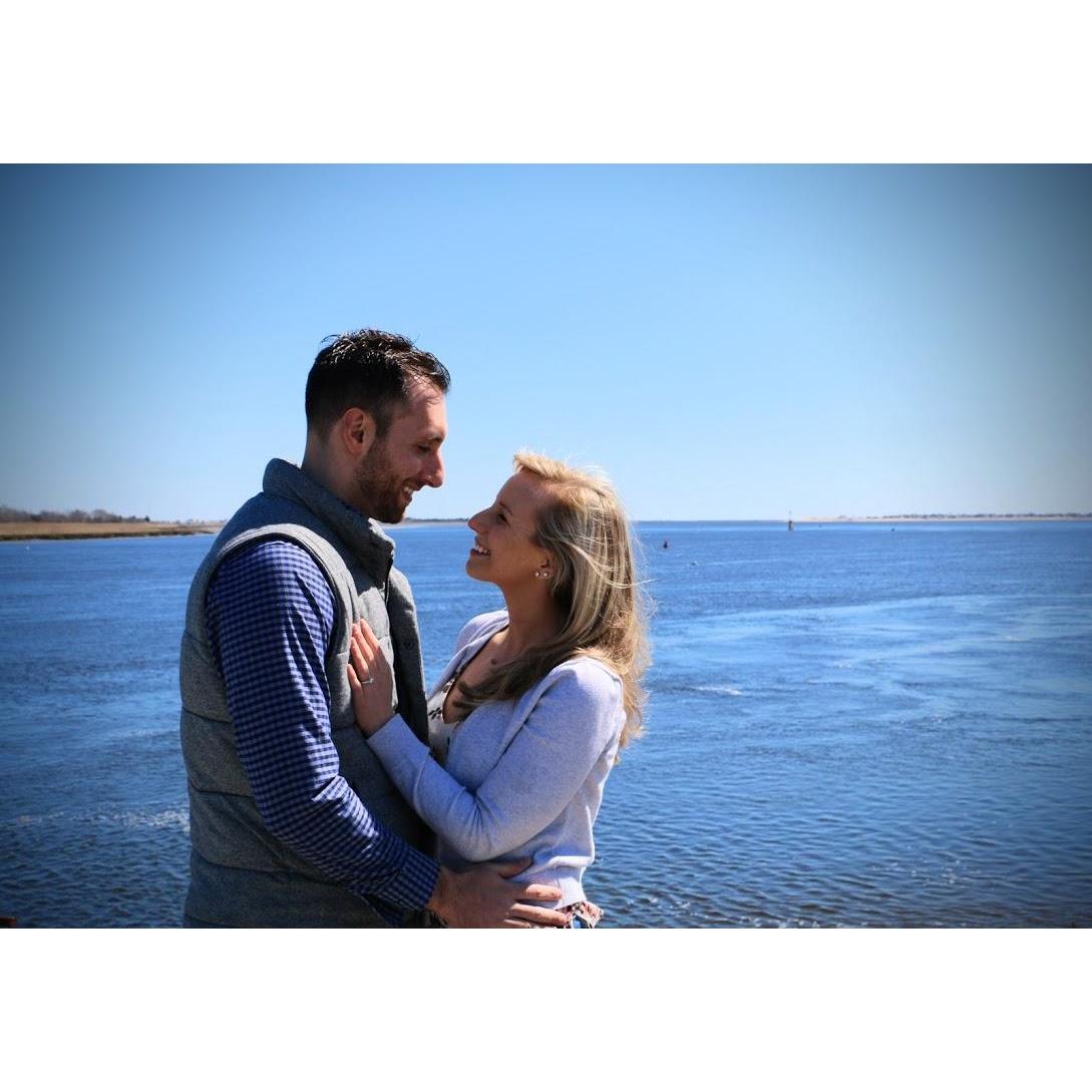 Engagement photos in Newburyport, MA