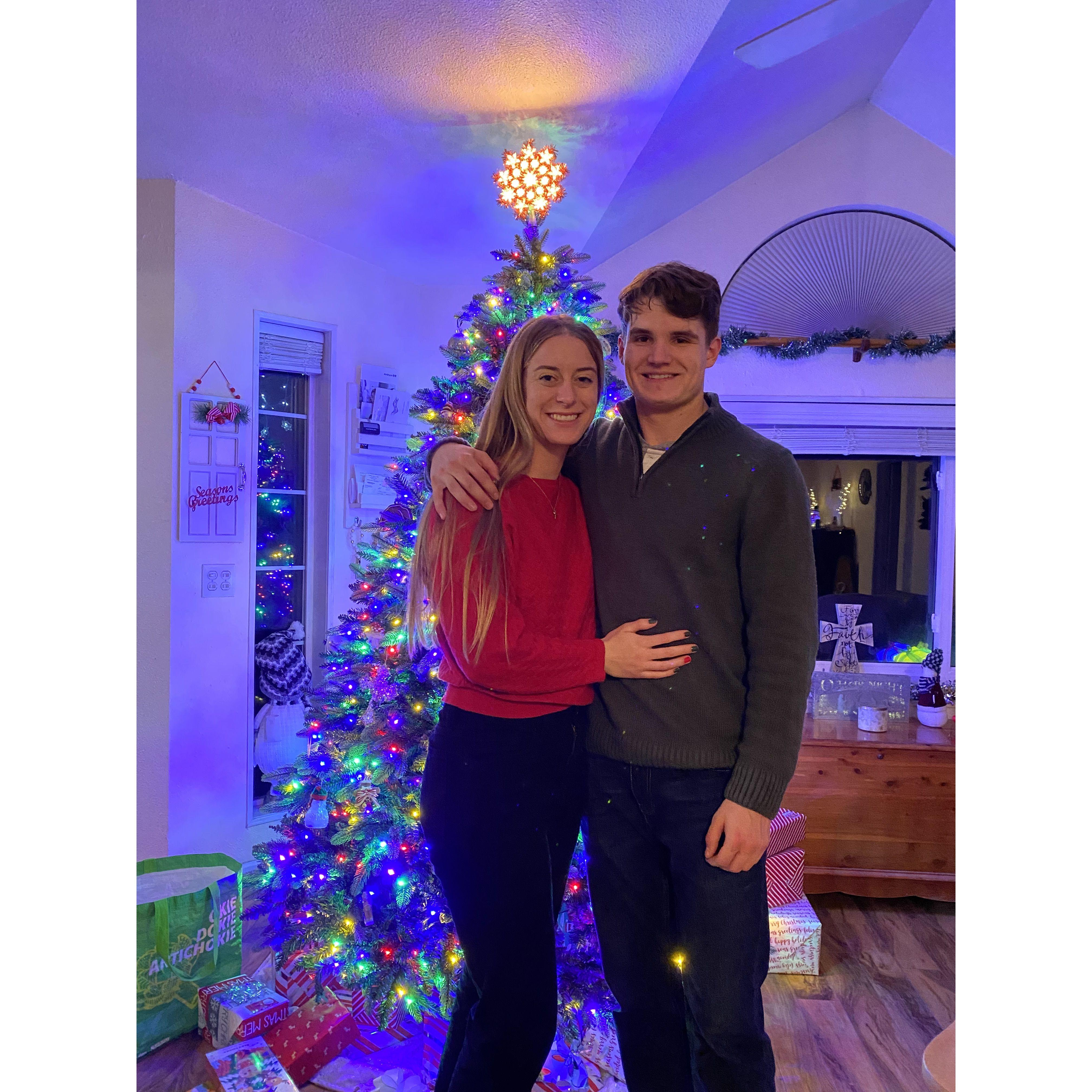 December 2024 - Noah's first Christmas in Nevada