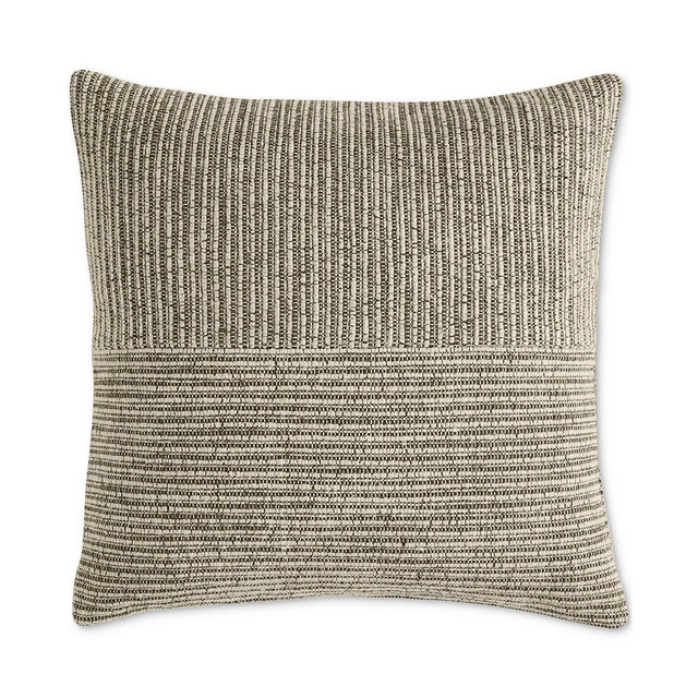 Oake Striped Patch Decorative Pillow, 18" x 18", Exclusively for Macy's