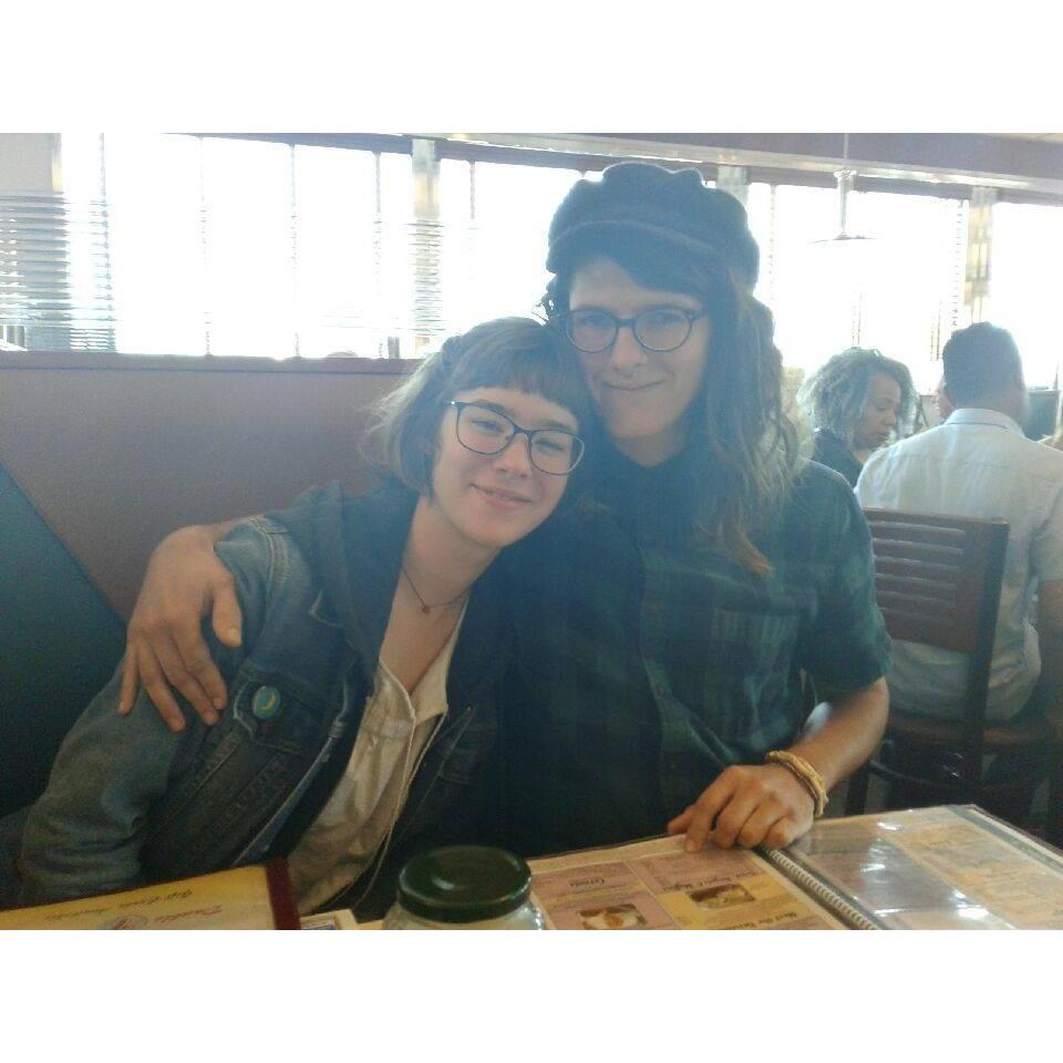Isabella and Jake out to lunch with his mother