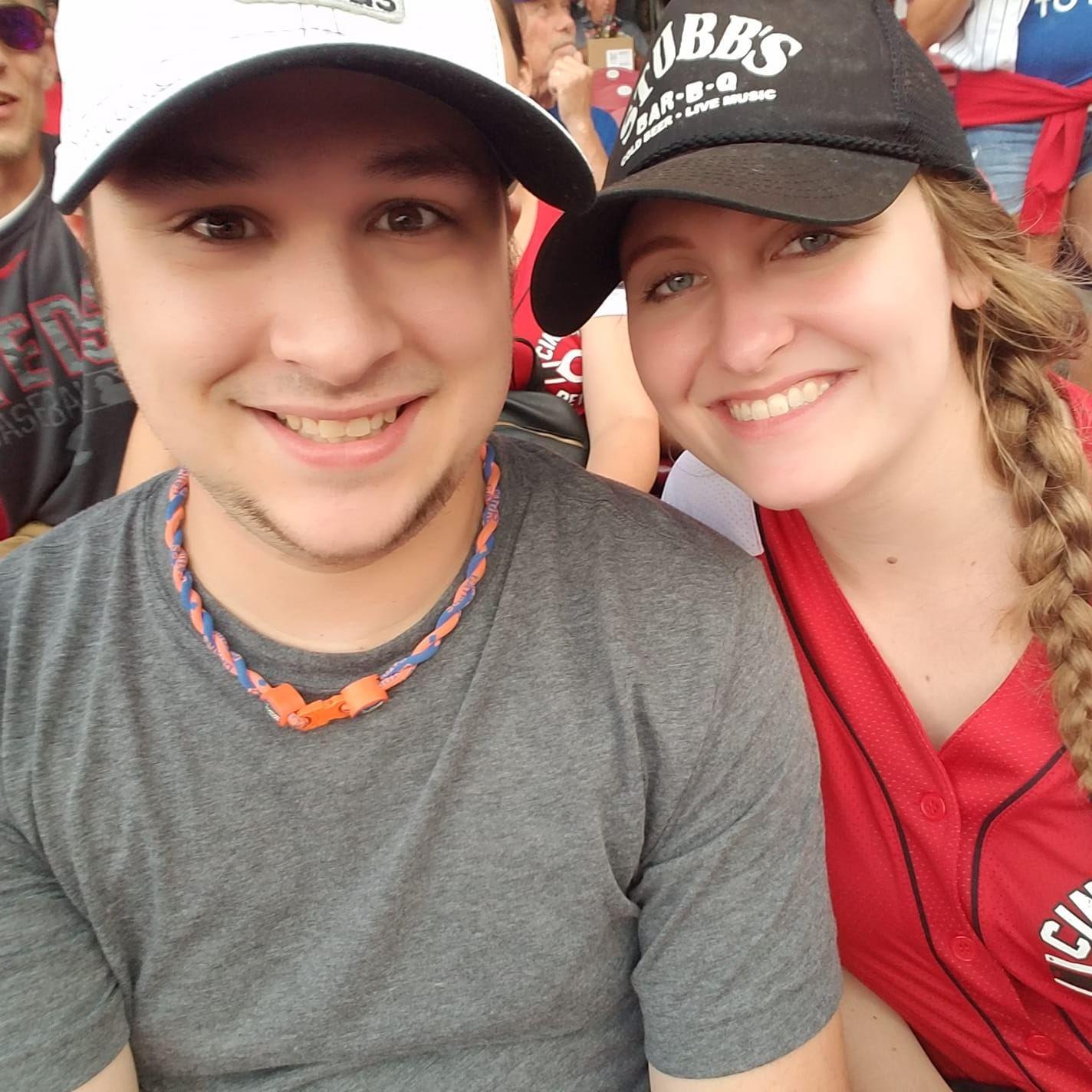 Our first Reds game together