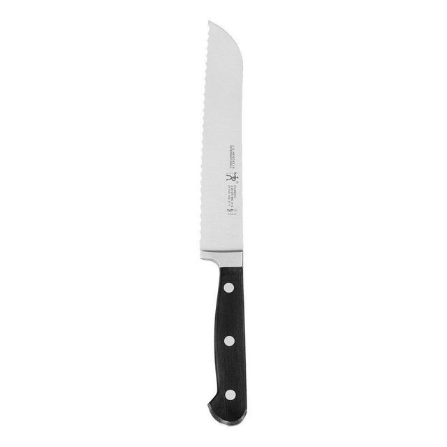 J.A. HENCKELS INTERNATIONAL 31163-181 CLASSIC Bread Knife, 7-inch, Black/Stainless Steel