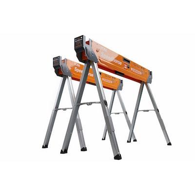 BORA Speedhorse 2-Pack 3.25-in W x 30-in H Steel Saw Horse (1500-lb Capacity)