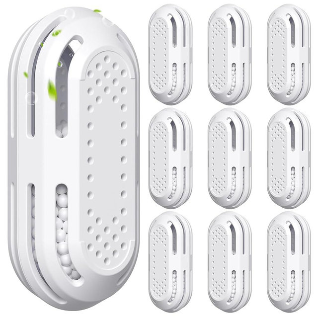 ShufudeJa 10 Pack Humidifier Demineralization Cartridge Compatible with LEVOIT Top Fill Humidifiers, Classic 160, LV600S, OasisMist 450S, OasisMist 1000S, Calcium and Magnesium Ion Softening, White