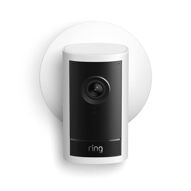 Ring Outdoor Cam Pro, Wired (newest model), White with Hardwired Kit for Cameras