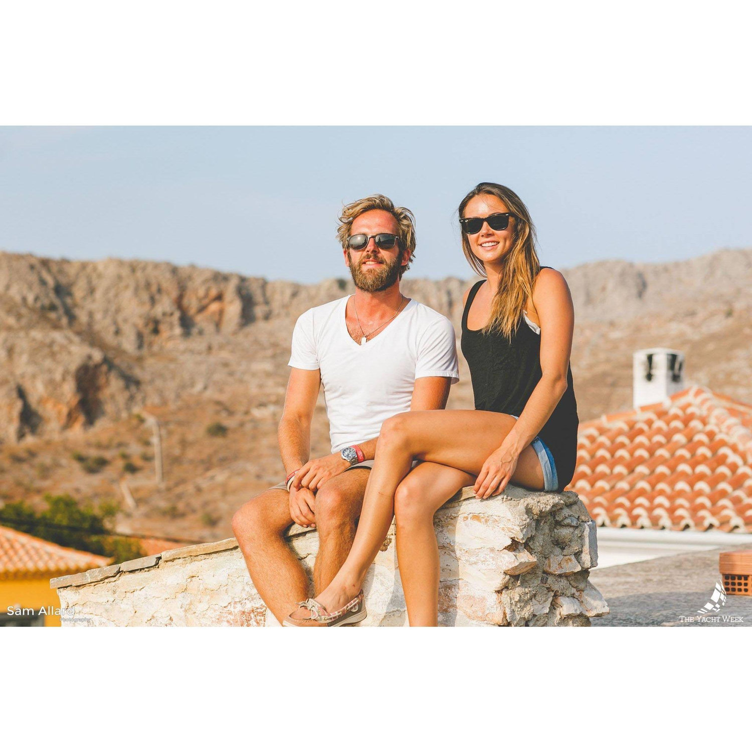 The week we met, August 2016, in Greece