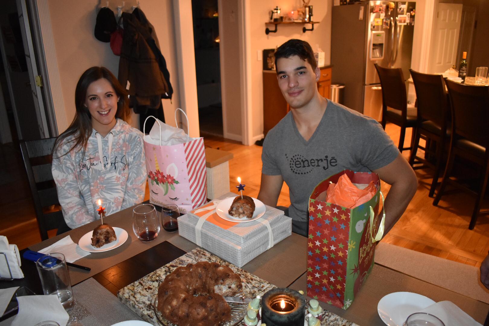Our 26th and 25th Birthdays -
Cranston, RI
December 2020