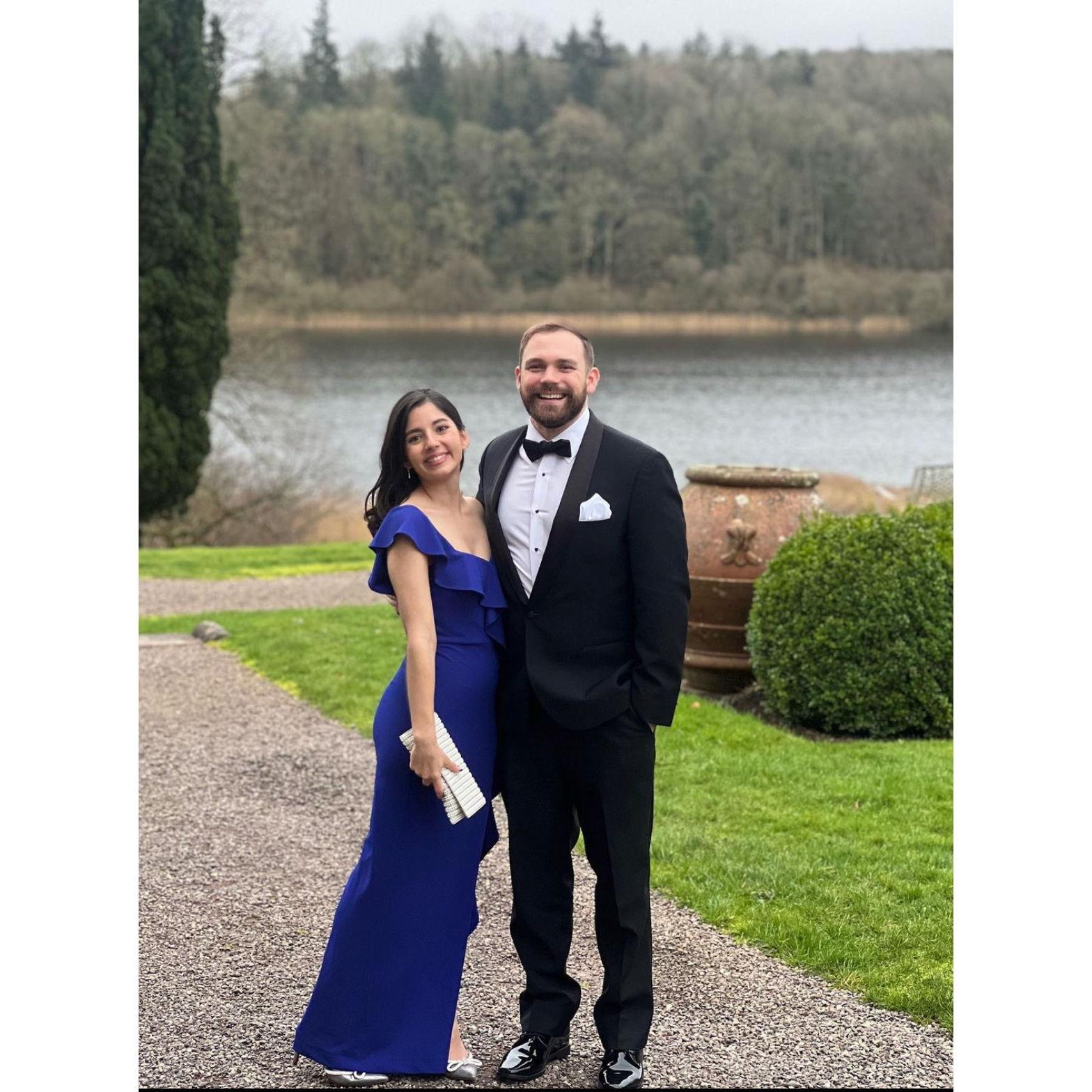 At Clodagh and Cillian's wedding