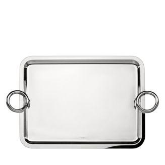 Christofle Vertigo 17"x 12.25" Tray