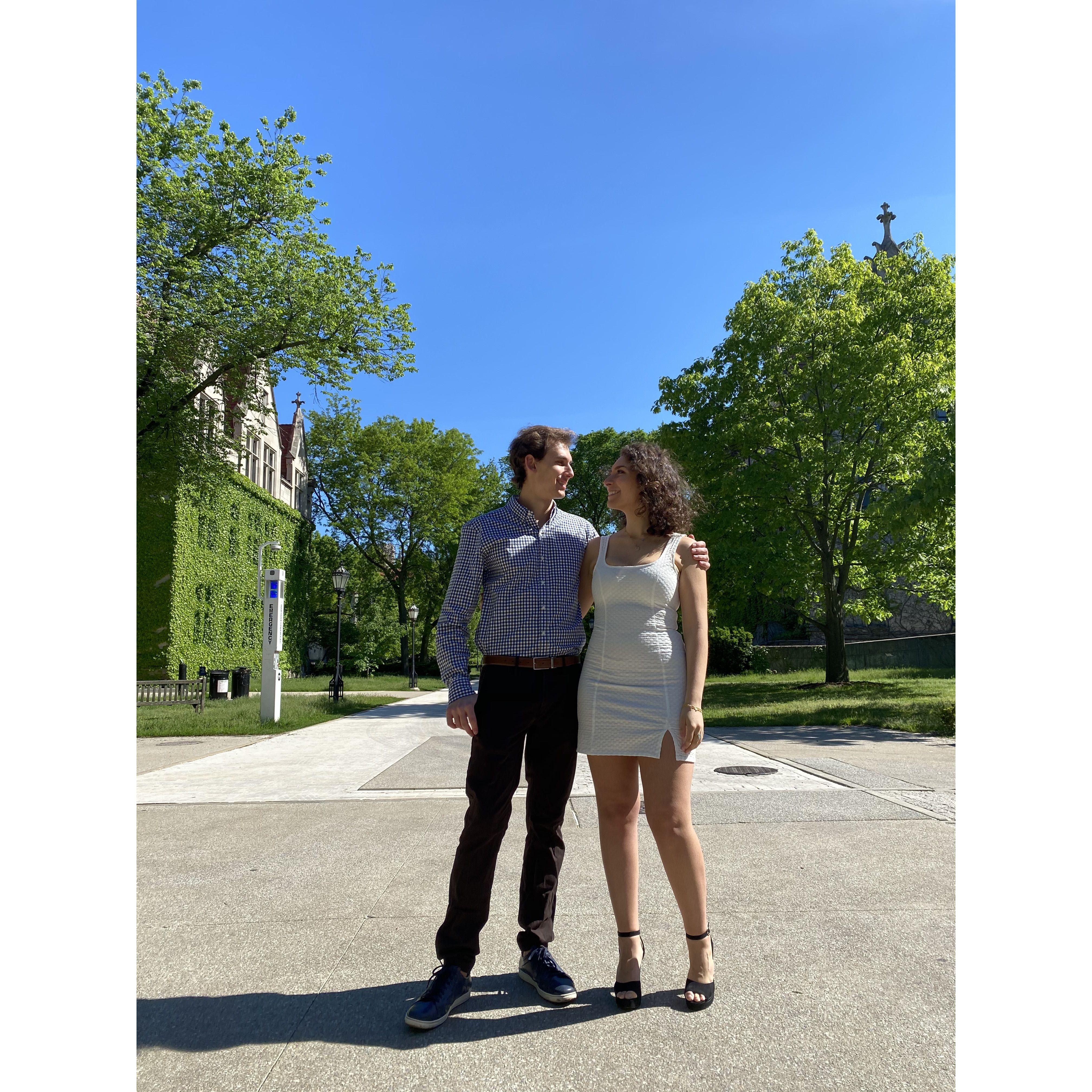 Christina's undergrad graduation