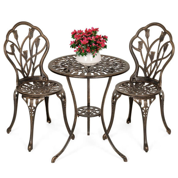 Best Choice Products 3-Piece Bistro Set