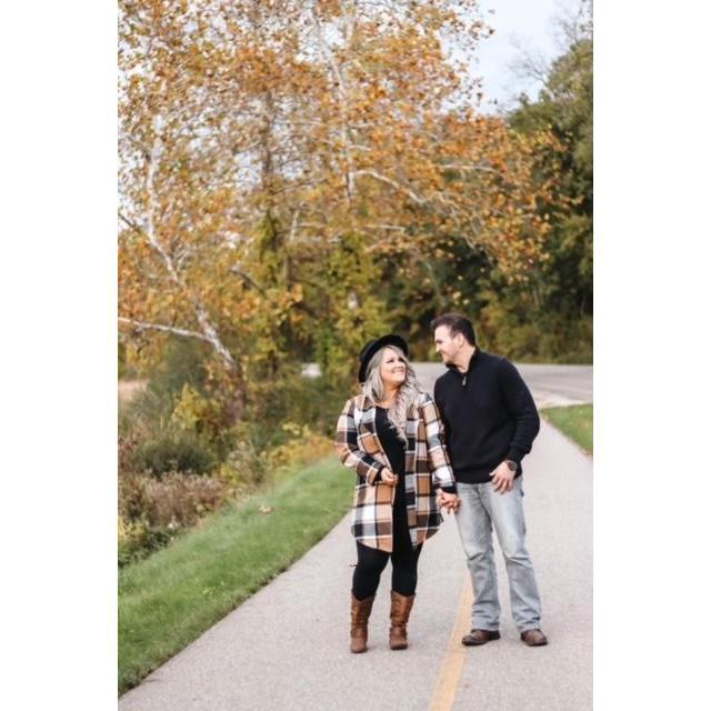 Kensington Metro Park was a great place to take engagement photos!