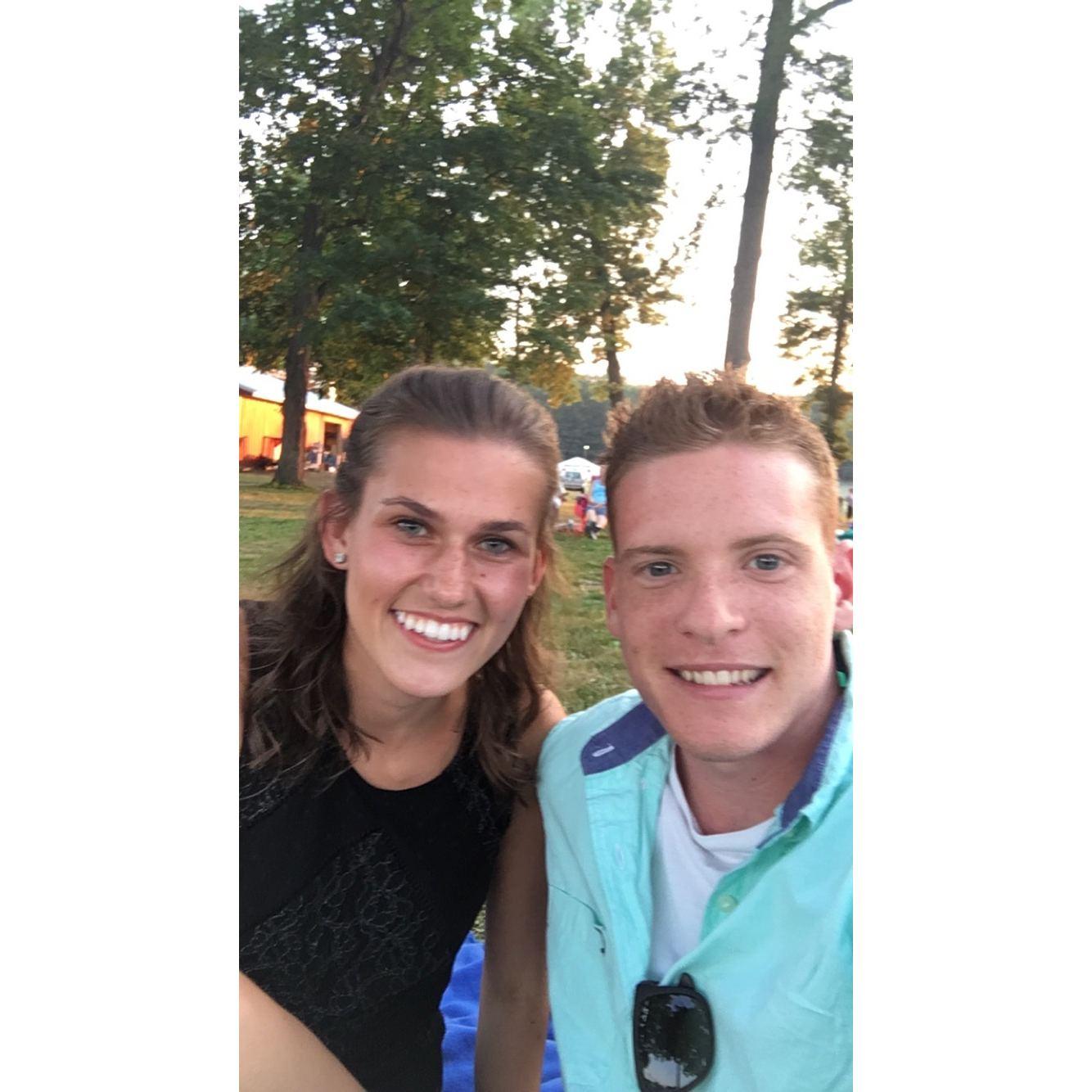 Our first picture together