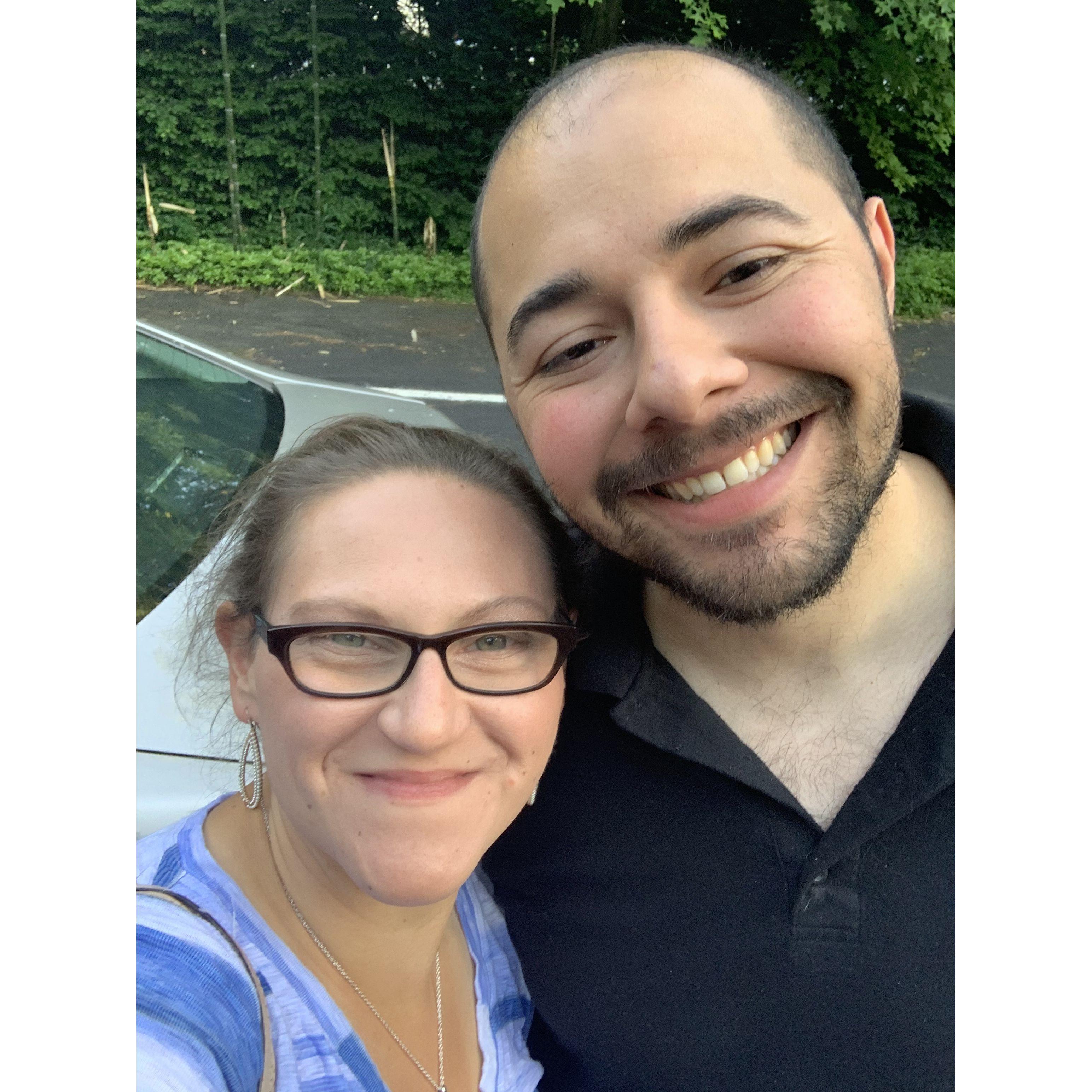 Celebrating our birthdays (which are 6 days apart), with a dinner date!