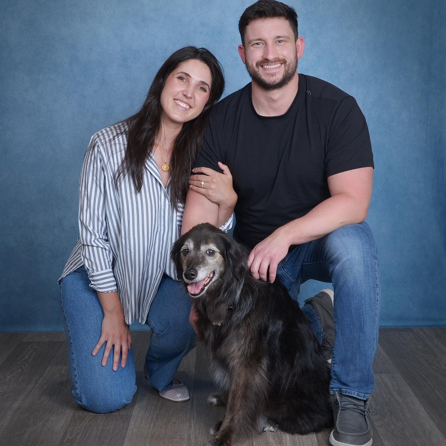 The whole family took to JC Penny for some photos