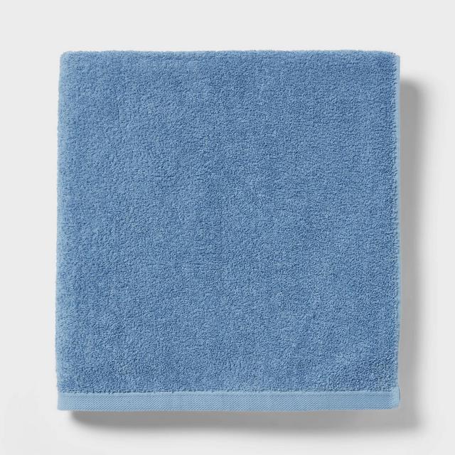 Everyday Bath Sheet Quilt Blue - Room Essentials™