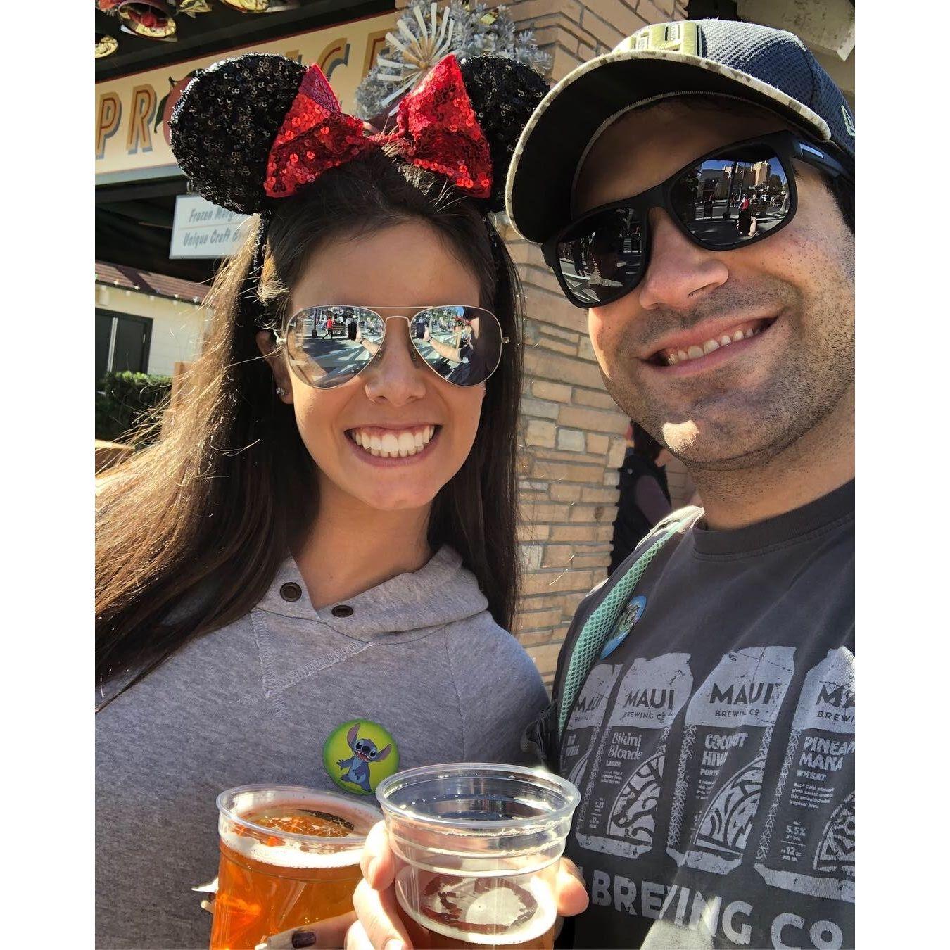 Chris took Jaclyn to Disney for a Christmas gift (it was the best!!)