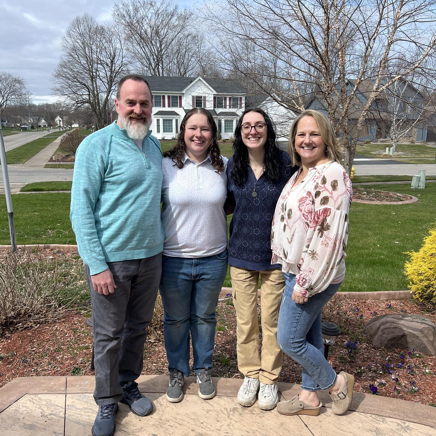 March 31, 2024: Easter in Rochester with the Firnsteins.