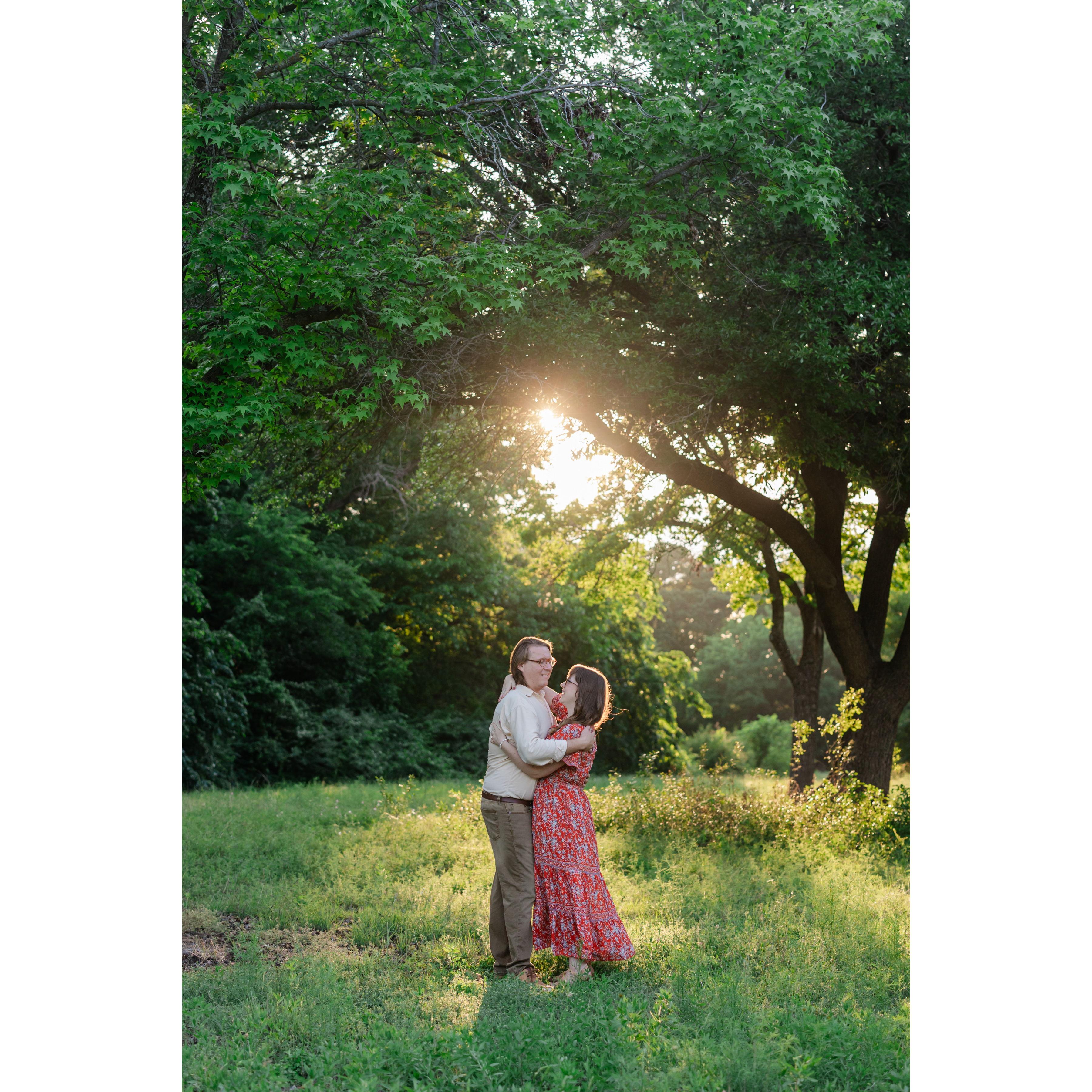 Engagement photos were taken by our wonderful friend, Melissa Claire Spurrier.