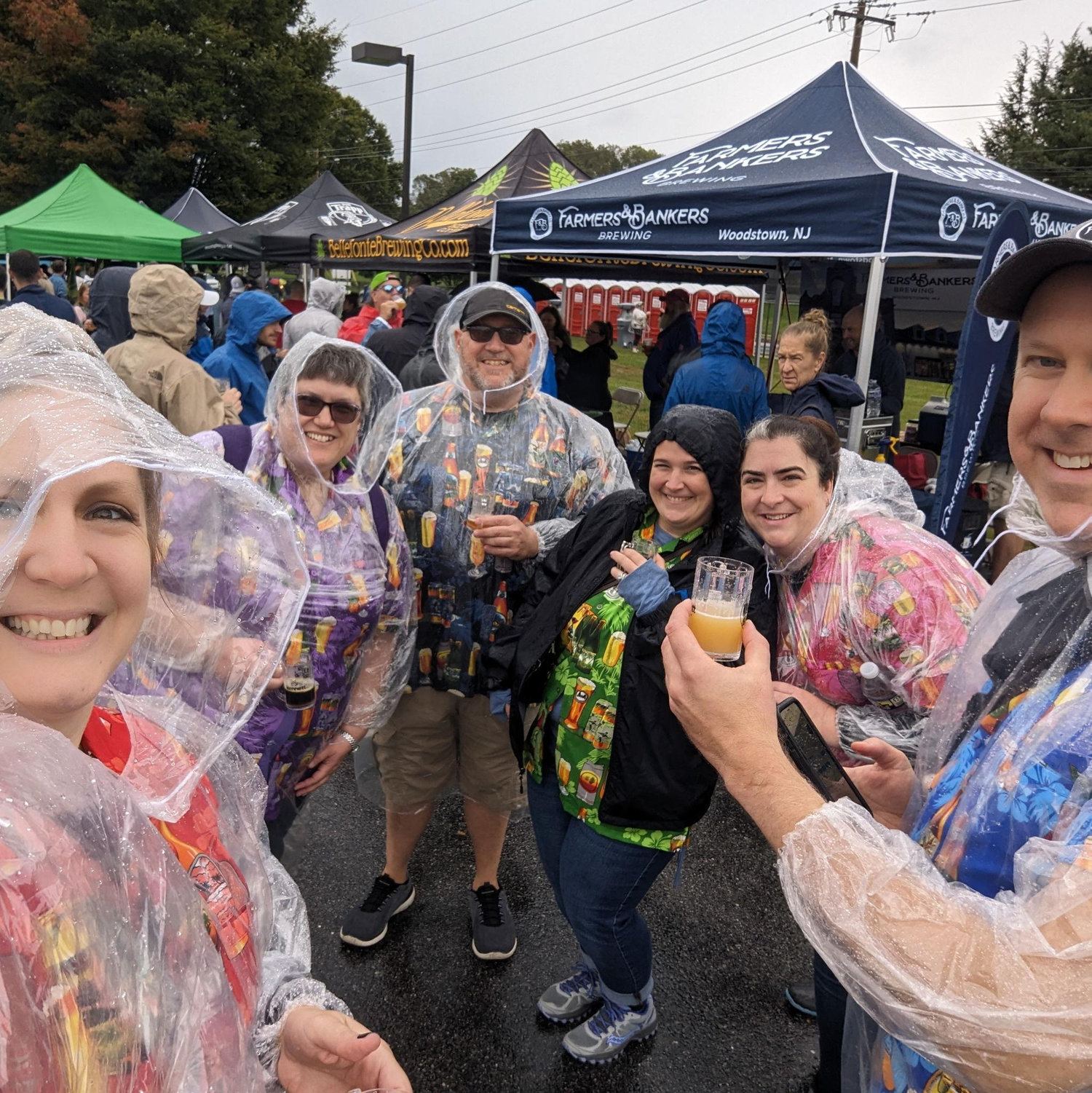 Rainy day at Kennett Brew Fest