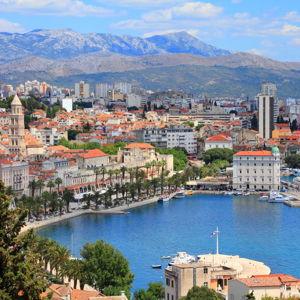 Dinner in Split, Croatia!