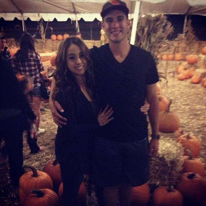 First pumpkin patch together. 2014