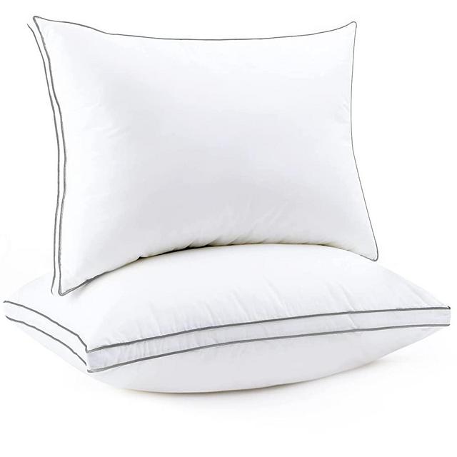 Lucian Bed Pillows for Sleeping 2 Pack, Cooling Pillows Queen Size Set of 2,Down Alternative Hotel Quality Pillow for Side Sleepers and Back Sleepers(20x28)