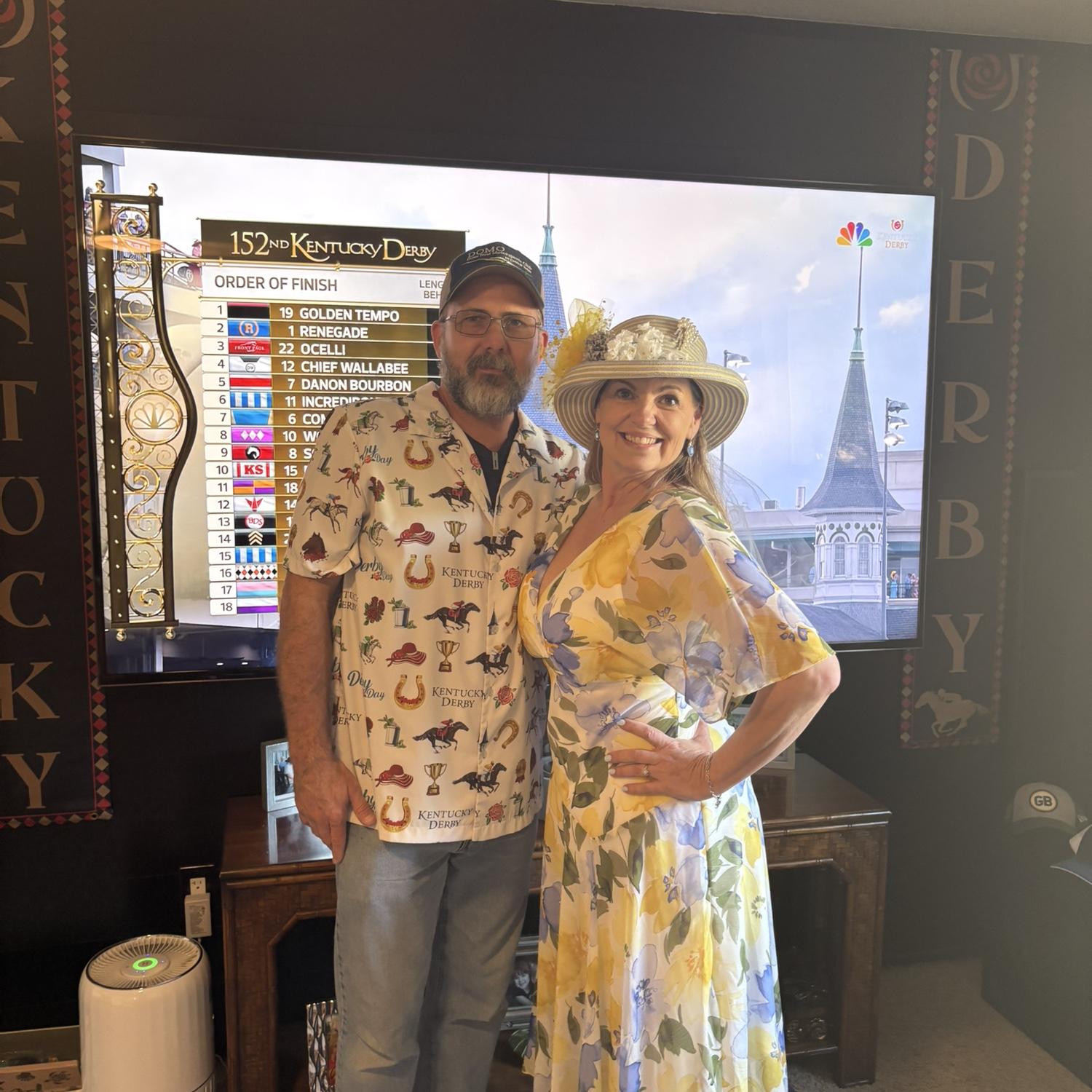 Always a good time at the derby parties.