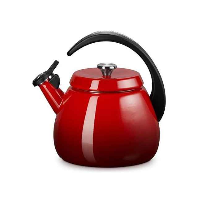 Le Creuset Enamel on Steel Cloche Kettle, 2.2 qt., Cerise