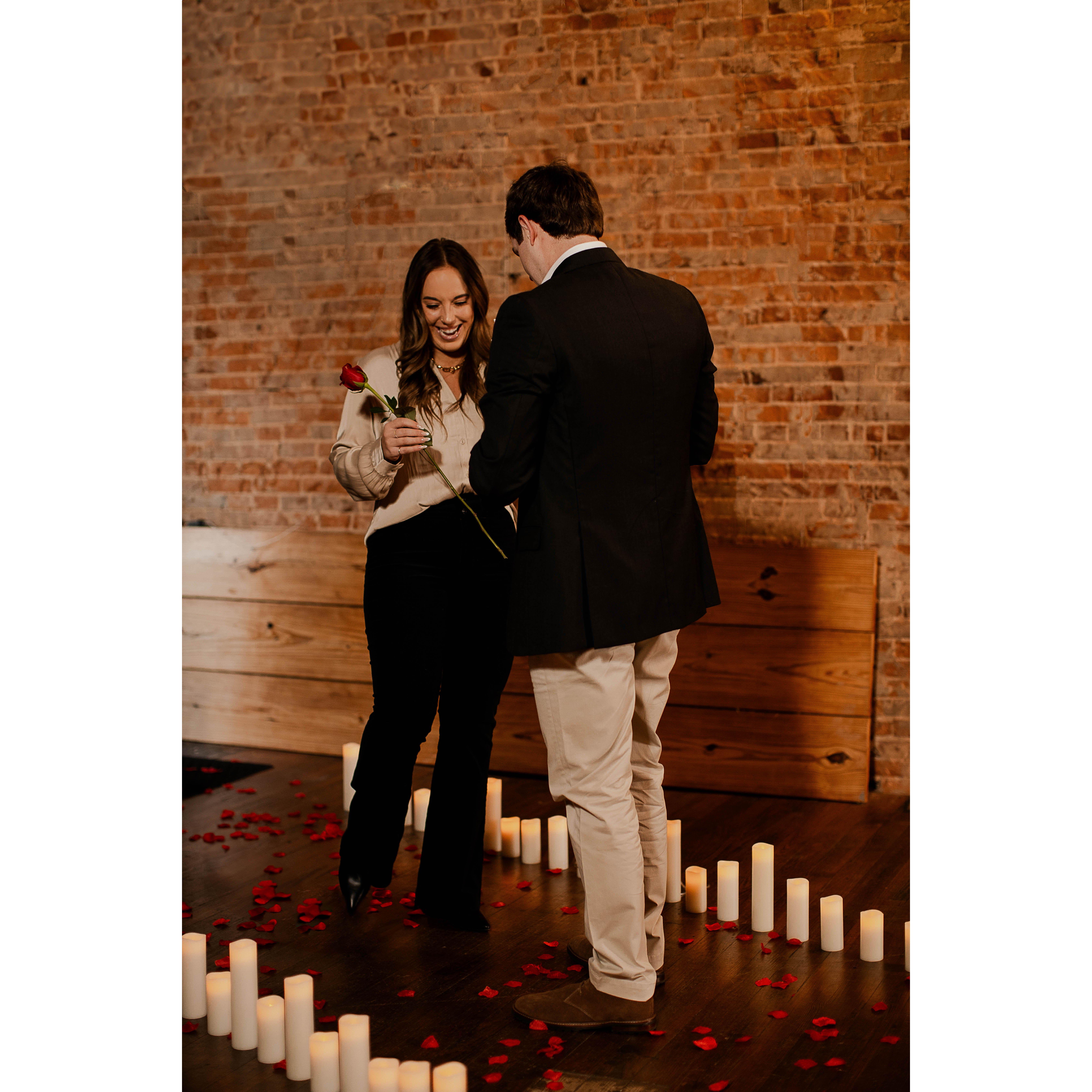 Taylor Dickinson and Will White's Wedding site