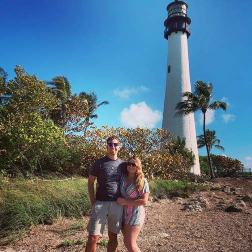 Key Biscayne Lighthouse in Miami, 2020