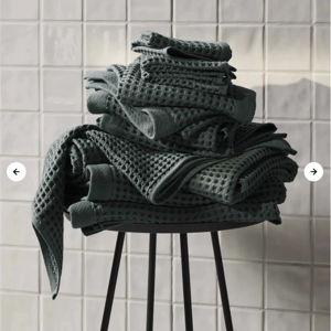 Dreamweave Waffle Bath Sheet Bundle - Botanical Green