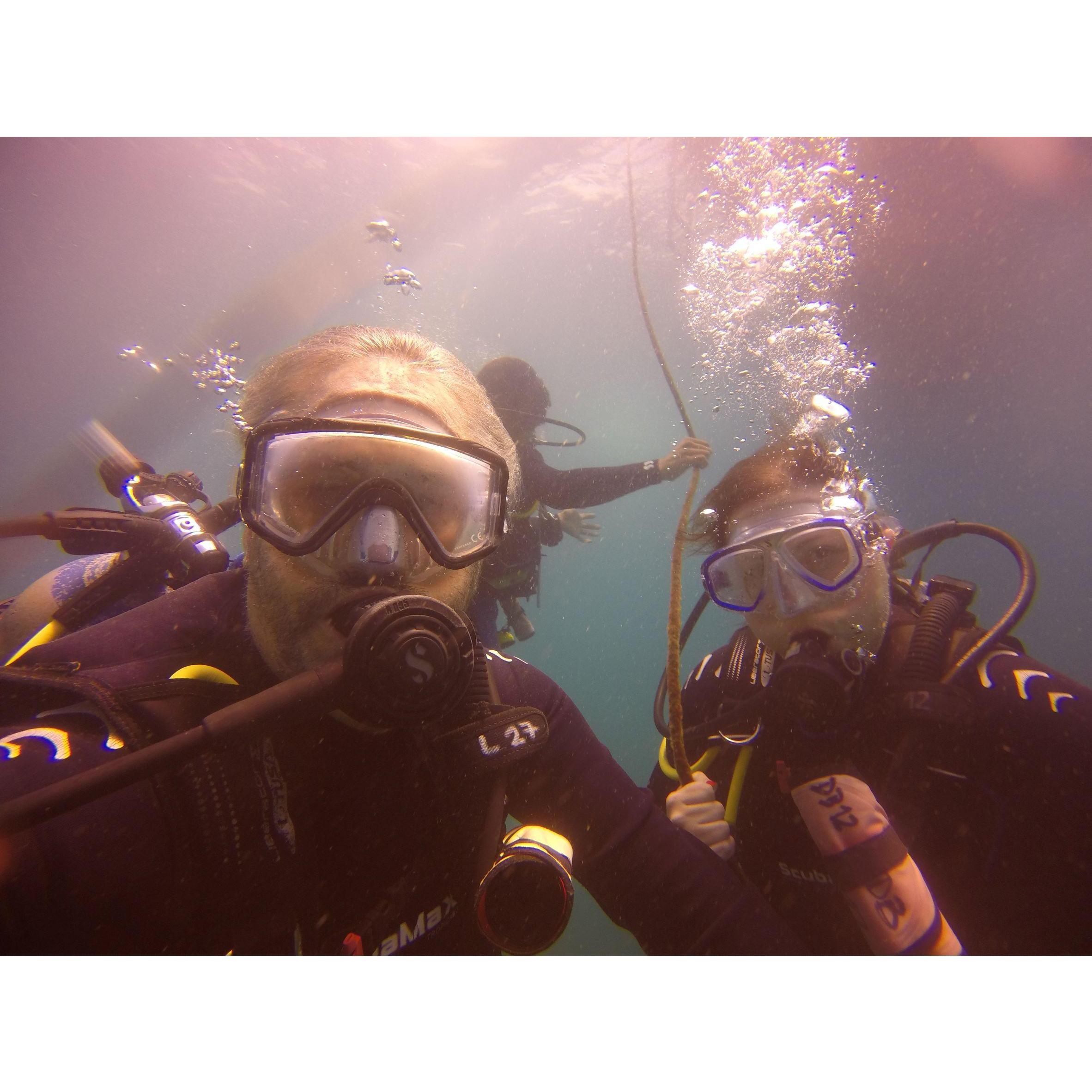 Scuba diving!