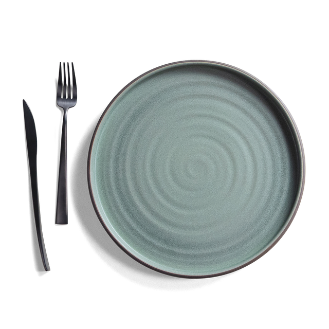 10.5” Square Sided Entrée Plate (6 Plates)