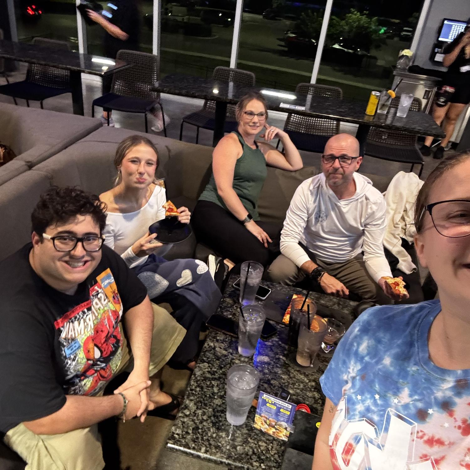 Top Golf with family!