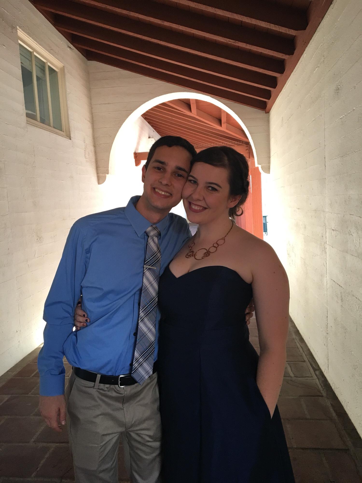 At the wedding of Mac and Zach