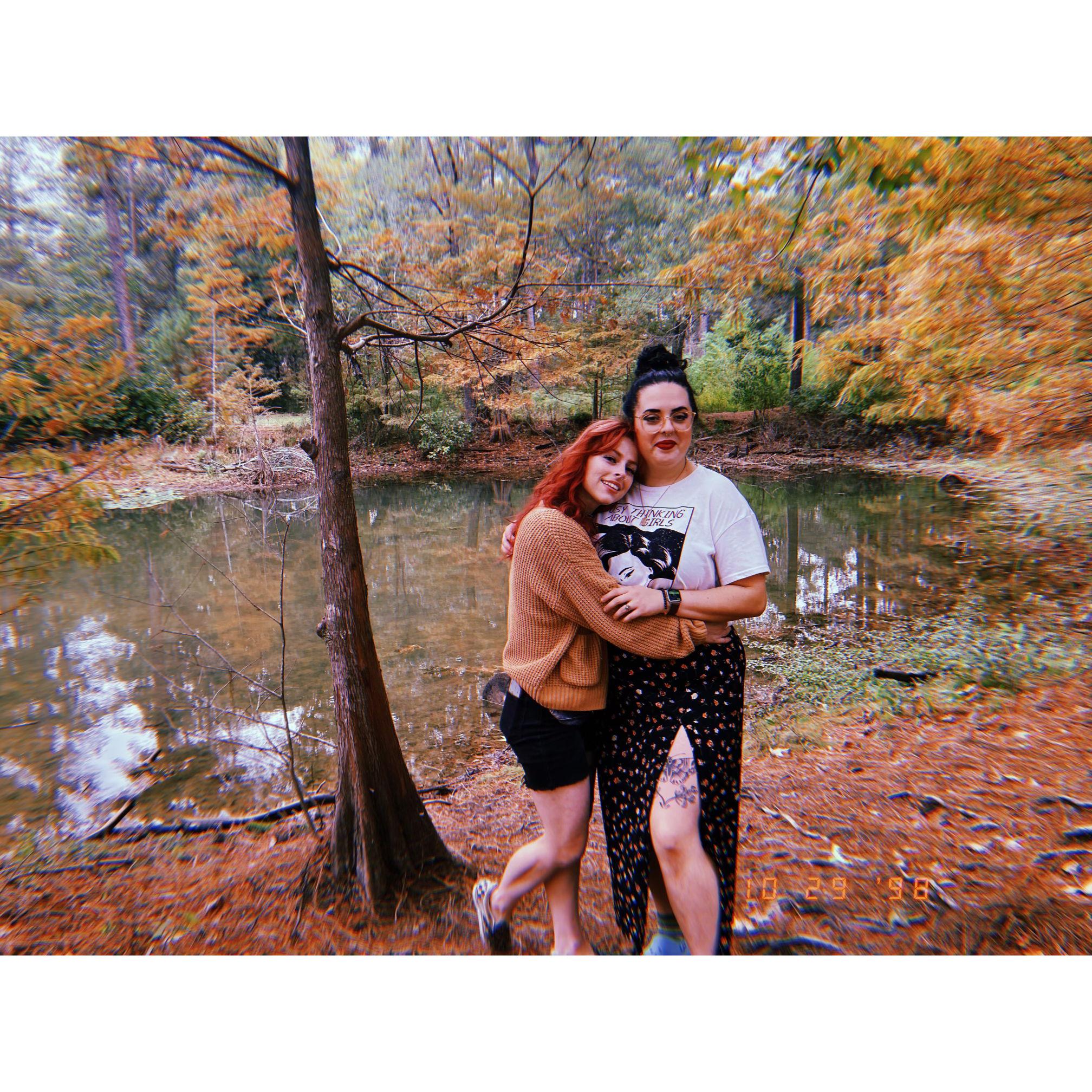 Our favorite park. This is where Lyndsay and I proposed to each other!