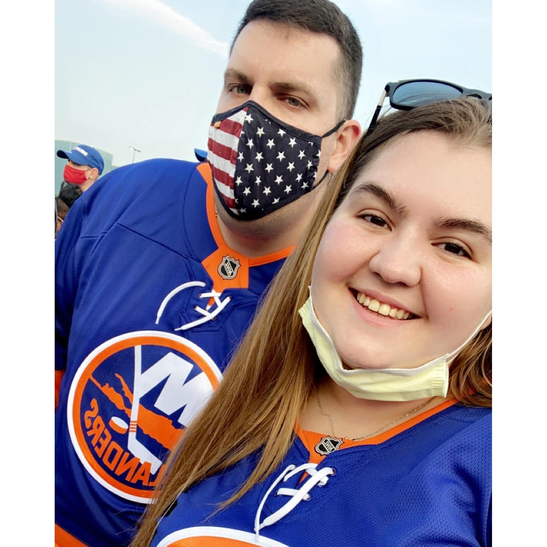 First Islanders game after the world re-opened