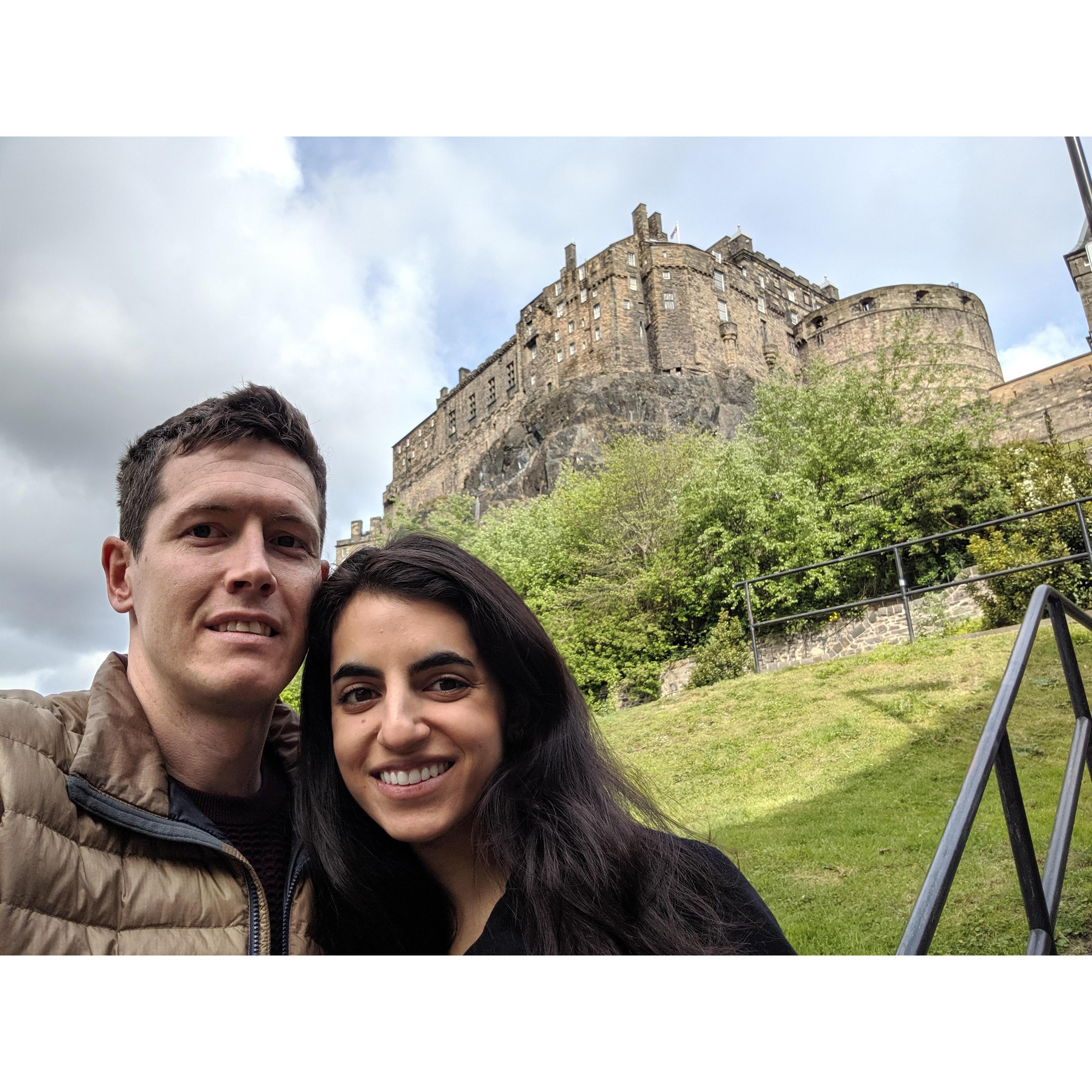Edinburgh Castle, UK. May 2018