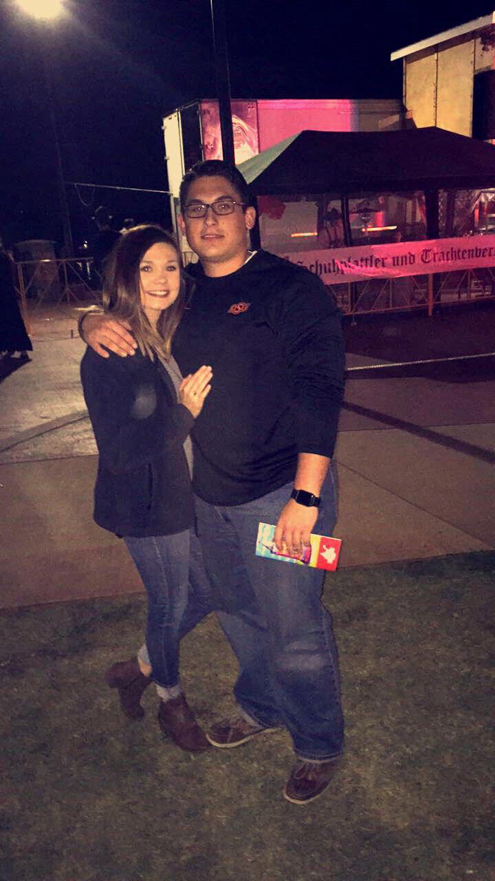 The night we made things official!