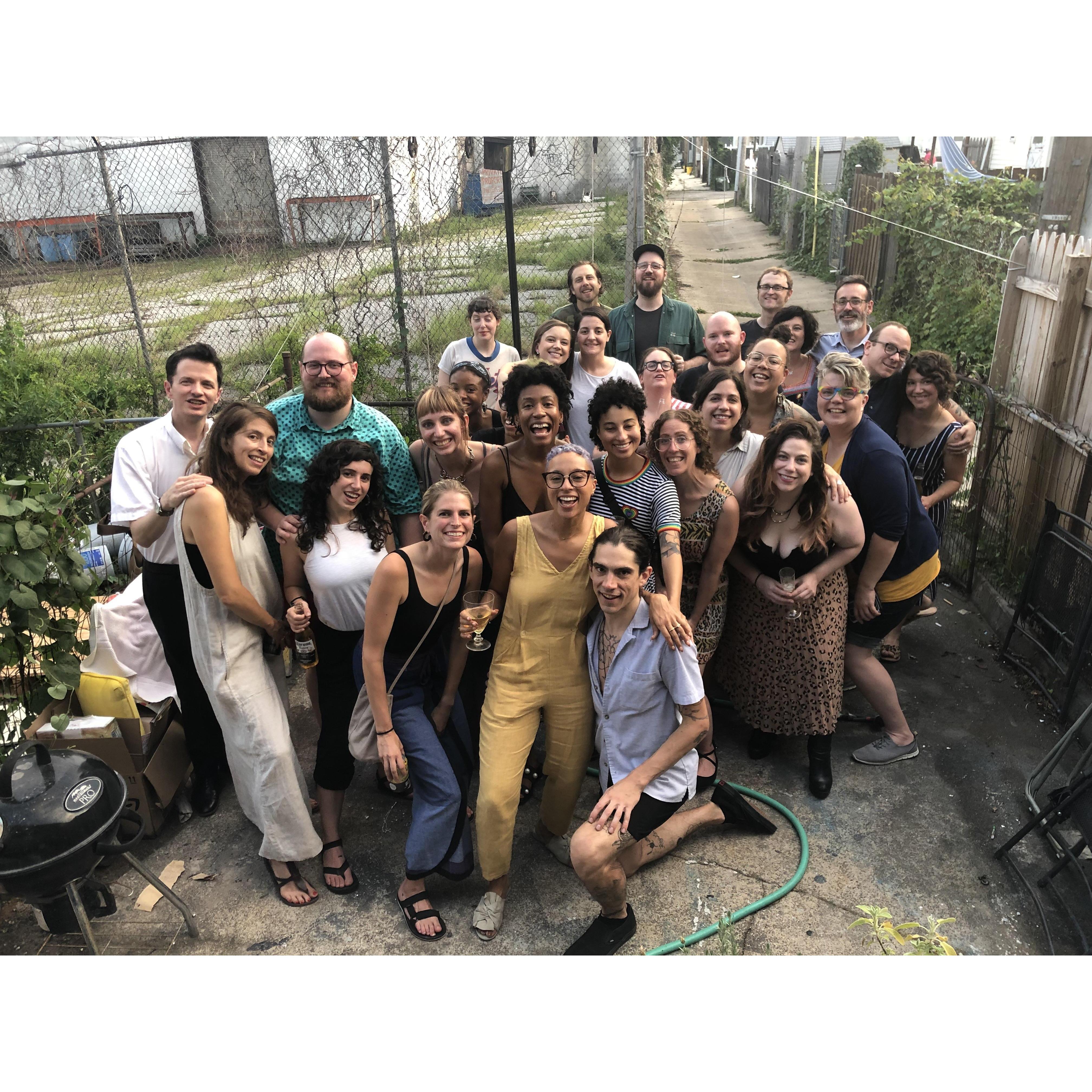 From our engagement party!