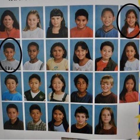 Where we first met as fourth graders!