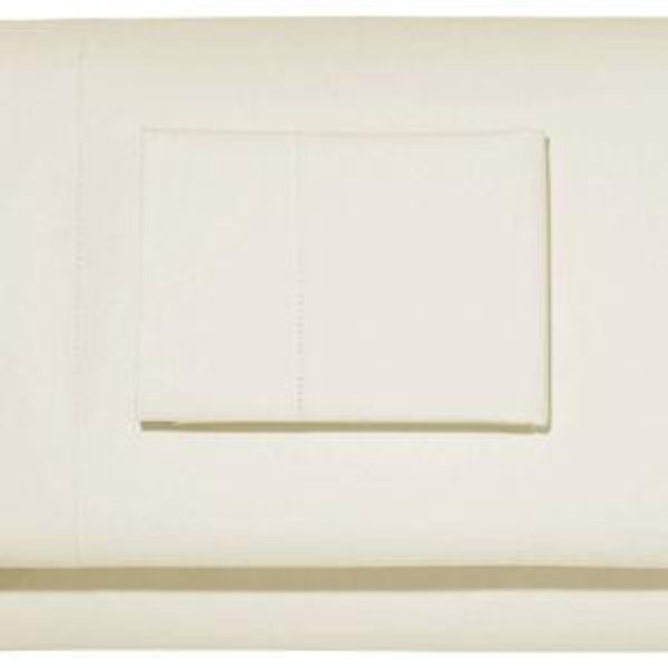 Queen Set in Cream - 280-Thread-Count Pima Cotton Percale Sheet Set