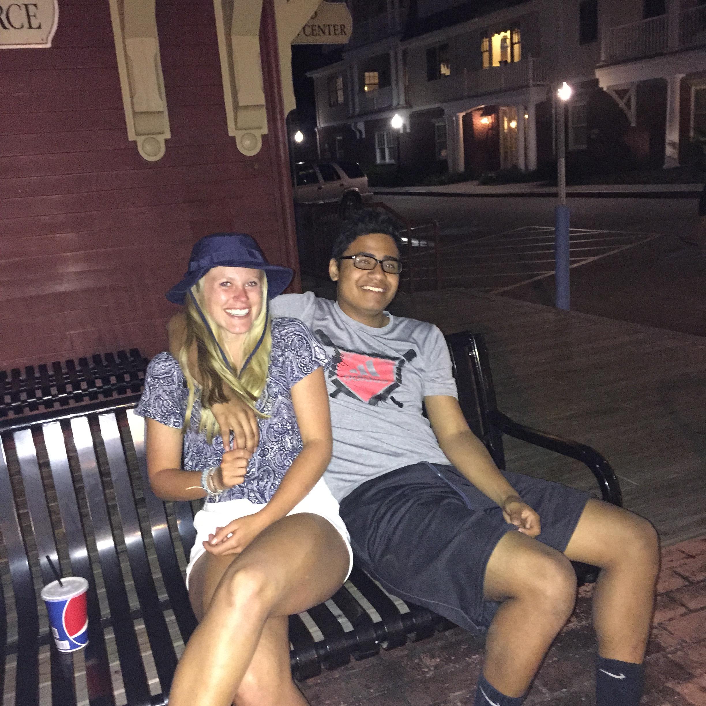 Summer 2015: when we first became a couple