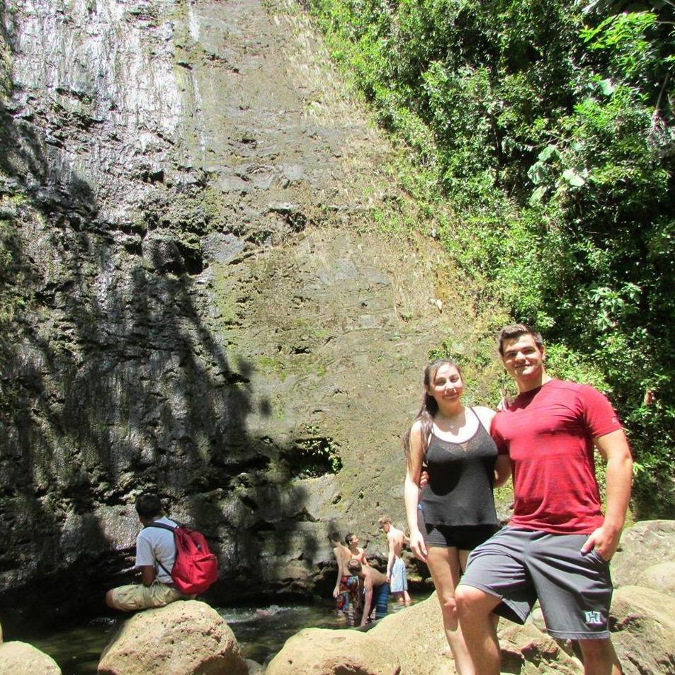 First hike to Manoa Falls