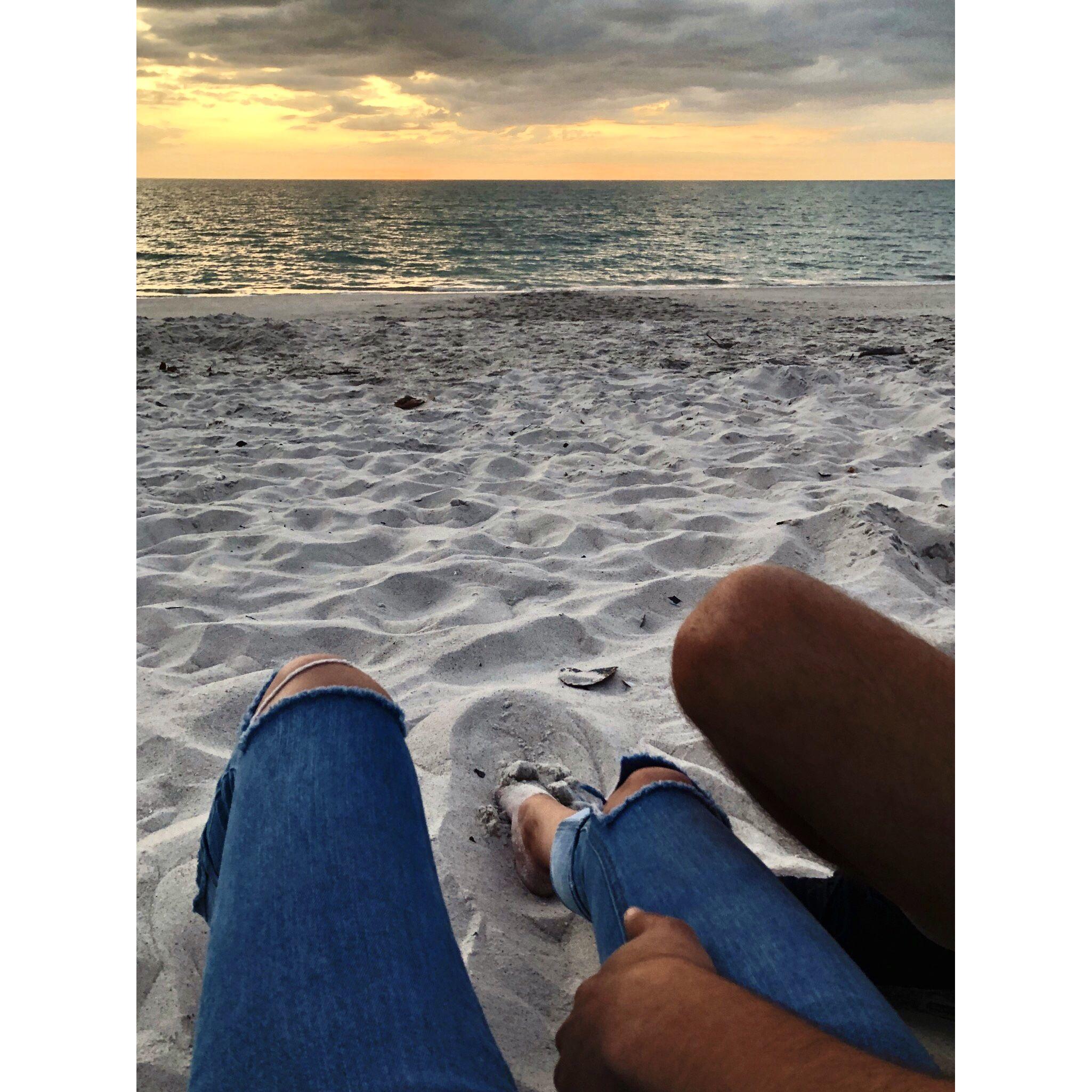 first Naples sunset