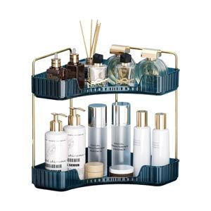 Bathroom Counter Organizer Blue