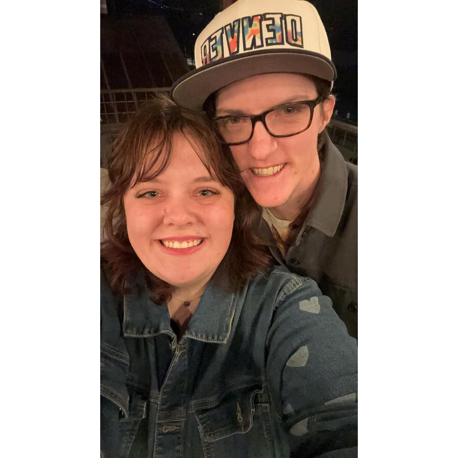 Nothing but smiles after Cole proposed!