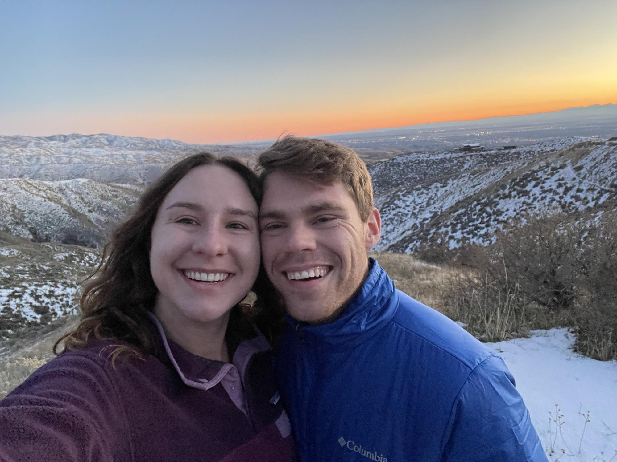 Sunset selfie!